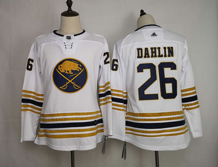 Youth Sabres 26 Rasmus Dahlin White 50th anniversary Adidas Jersey,We sell and wholesale Youth Sabres 26 Rasmus Dahlin White 50th anniversary Adidas Jersey on line form chian!